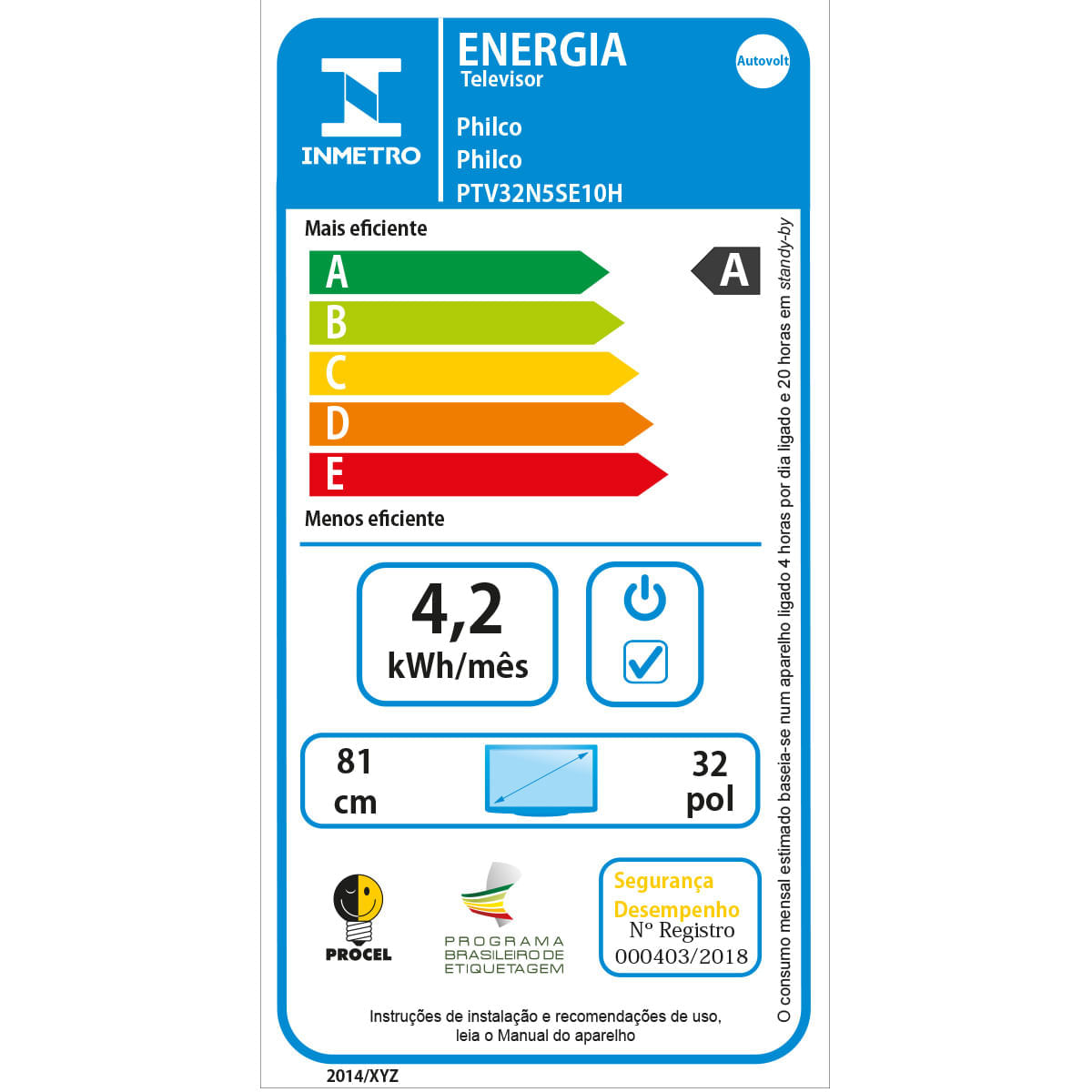Fast Smart TV 32” Philco D-LED PTV32N5SE10H
