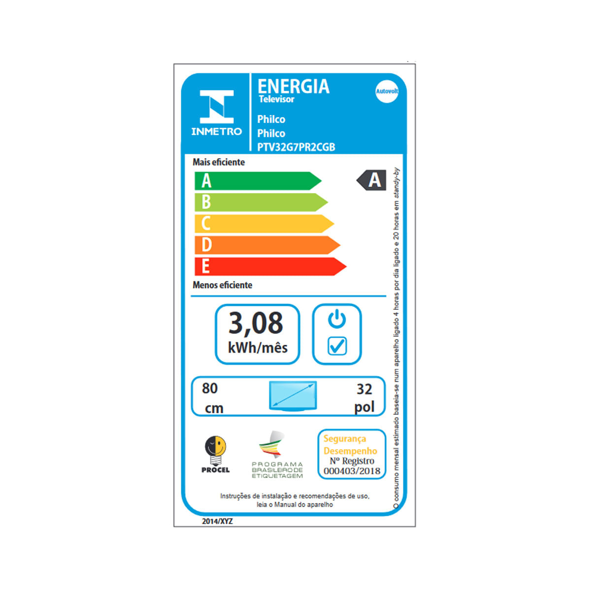 Smart TV 32” Philco LED Roku TV PTV32G7PR2CGB