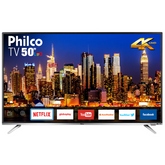 Smart TV 50” Philco 4K LED Netflix PTV50F60SN