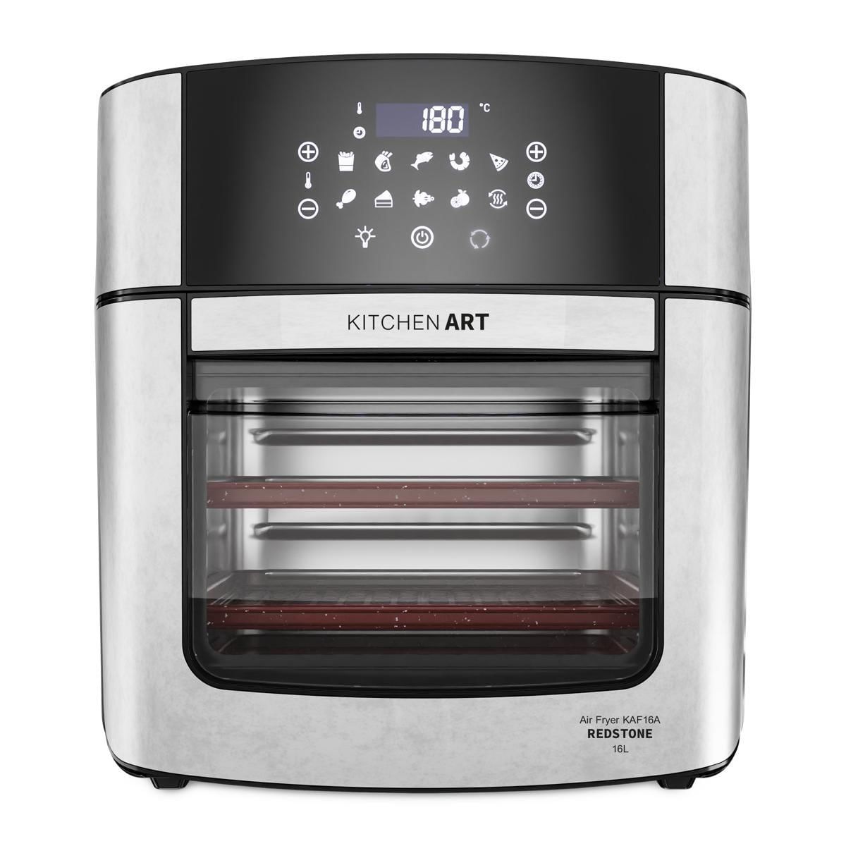 Air Fryer Kitchen Art 16L 4 em 1 com Espeto Rotisserie KAF16A