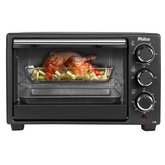 Forno Elétrico 17L Philco Preto 2 Resistências PFE17P