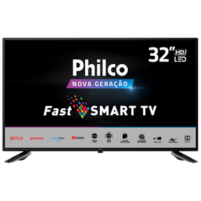 Fast Smart TV 32” Philco D-LED PTV32N5SE10H