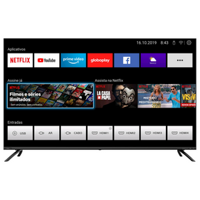 Smart TV 50” Philco 4K LED Dolby Áudio PTV50G70SBLSG