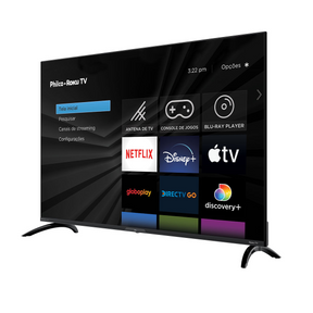 Smart TV 50" Philco LED 4K Roku Dolby Audio PTV50G7ER2CPBL