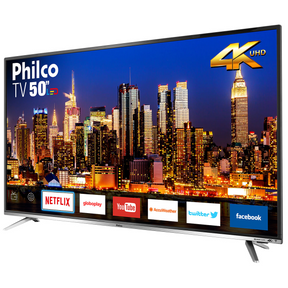 Smart TV 50” Philco 4K LED Netflix PTV50F60SN