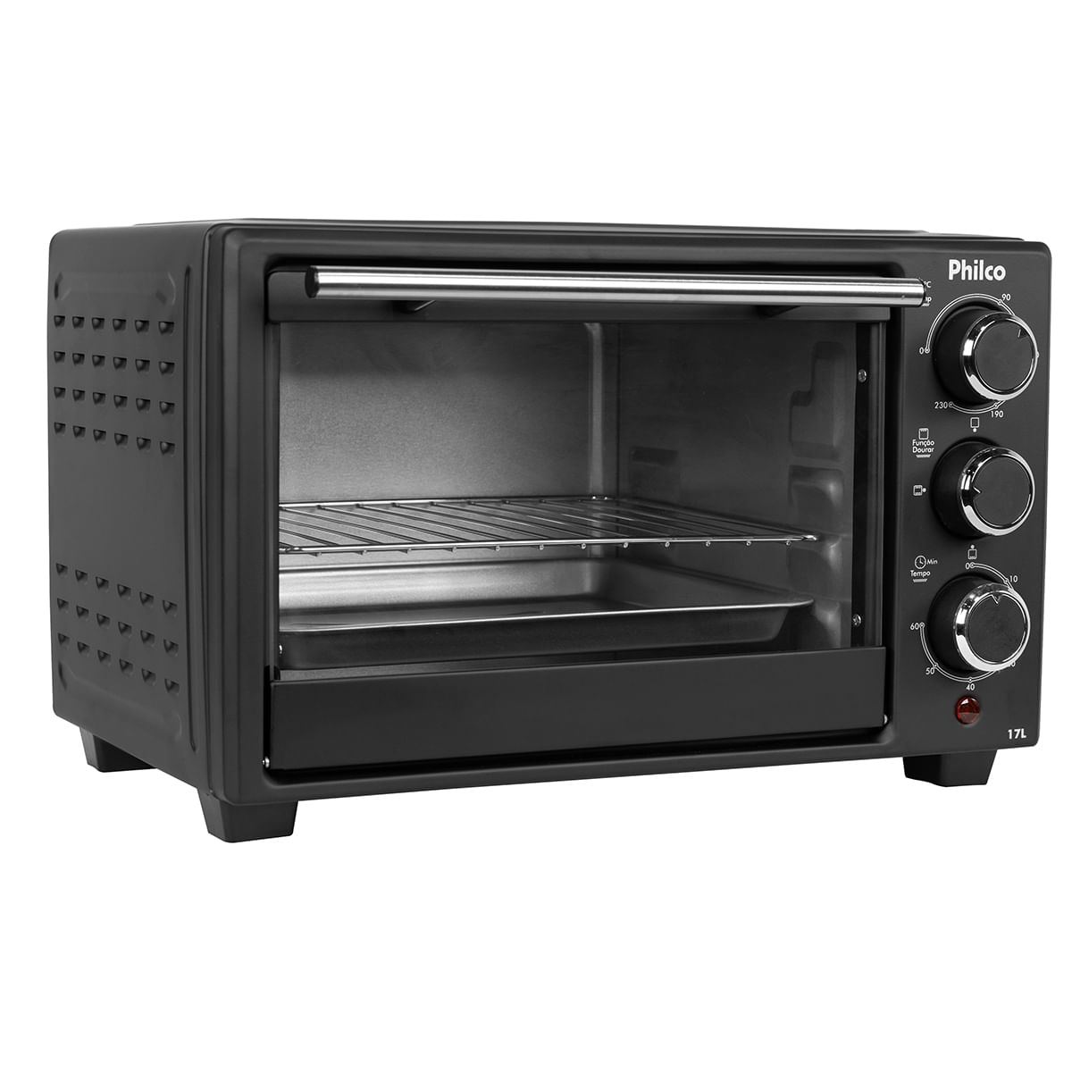 Forno Elétrico 17L Philco Preto 2 Resistências PFE17P