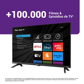 Smart TV 32” Philco LED Roku TV PTV32G7PR2CGB