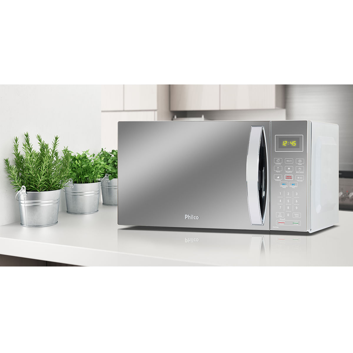 Micro-ondas 28L Philco Receitas Pré-programadas 1400W PMO28ES